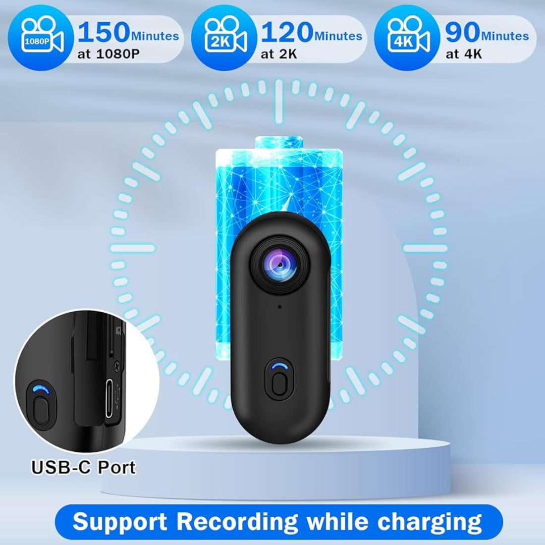 SnapCam™ - The #1 Smallest POV Camera